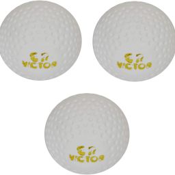 Hockey Turf Ball (White,Pack of 3) Hockey Ball-image-46