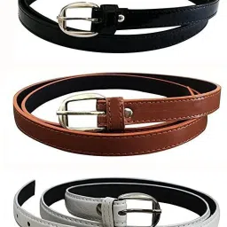 Women Casual Multicolor Artificial Leather Belt-image-97