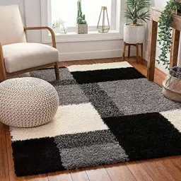 Multicolor Polyester Carpet-3