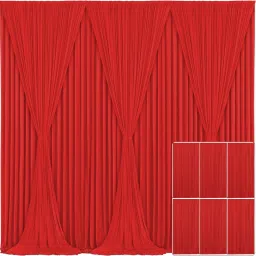 Vistook 30x10FT Wrinkle Free Decoration Backdrop Red Curtain Drapes 5x10 (6 Panels) Reflector-image-49