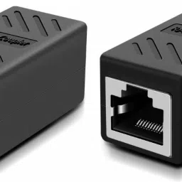 EXPERTRONICS Pack of 2 RJ45 Coupler, Ethernet, Compatible with CAT7 CAT6 CAT5 Lan Adapter-17