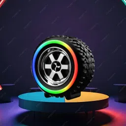 Clairbell Tyre (PORTABLE BLUETOOTH DESKTOP SPEAKER) With Crystal Clear SoundS183 10 W Bluetooth Laptop/Desktop Speaker-7
