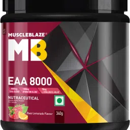 EAA 8000, with 1000 mg Hydration Blend, 750 mg L-Citrulline EAA (Essential Amino Acids)-18
