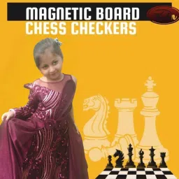 Travel Chess Set with Folding Chessboard Game Educational Toys for Kids Design 9 25 cm Chess Board-picture-44