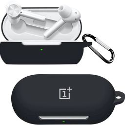 ultra bytes Silicone Pull String Headphone Pouch For OnePlus Buds Z2 image 2