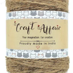 50meter 3mm jute twine strong thick rope roll for Art-craft-18