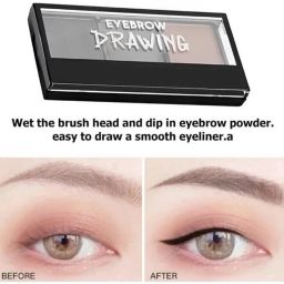 xiiaa dark grey eyebrow palette for every occasions 20 g image 2