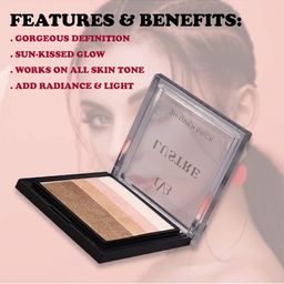 CVB Lustre Shimmer Brick Highlighter 9 g - C35-03 image 5