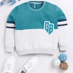 Here&Now X Game Begins Boys Colourblocked Sweatshirt-image-31