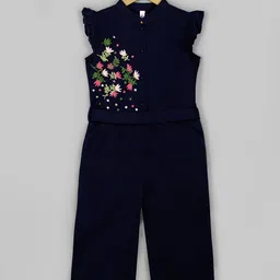 Naughty Ninos Girls Basic Jumpsuit with Embroidered-image-92
