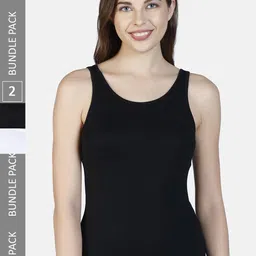 Amante Pack Of 2 Non Padded Camisoles-image-43