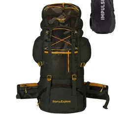 Impulse Olive Green Solid Rucksacks-18