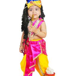 Sarvda Kids Shree Krishna Dhoti With Accessories-image-87