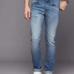 Allen Solly Men Slim Fit Heavy Fade Stretchable Jeans-image-73