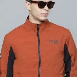 Flying Machine Men Colourblocked Bomber Jacket-image-74