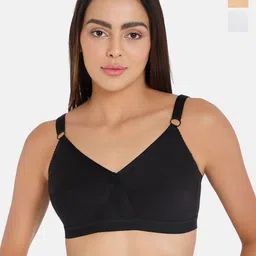 intimacy LINGERIE Pack Of 3 Medium Coverage Non Padded Everyday Bra With All Day Comfort-picture-5