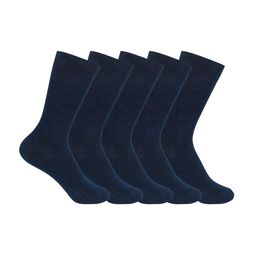 Supersox Boys Pack Of 5 Calf Length Cotton Socks-image-48