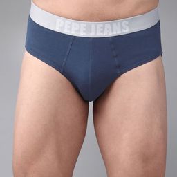Pepe Jeans Navy Blue Printed Modern Briefs - 8904311303411-image-36