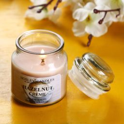 HOSLEY Brown Hazelut Creme Scented 2.65 Oz Jar Candle-image-24
