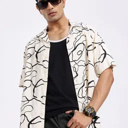 glitchez Vacation Vibes Printed Regular Fit Shirt-picture-15