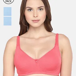 Inner Sense Pack of 3 Organic Cotton  Antimicrobial  Seamless Side Support Sustainable Bra ISB057-picture-9