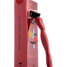 UNCLE TONY Men 5-Blade System Shaving Razor - Red-image-22