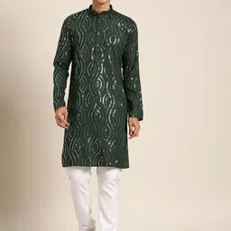 SOJANYA Regular Kurta with Churidar-picture-29