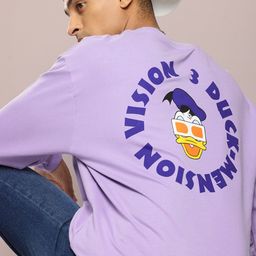 Kook N Keech Disney Donald Duck Printed Relaxed Fit Pure Cotton Sweatshirt-image-53