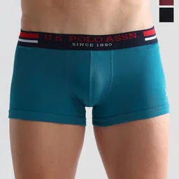 U.S. Polo Assn. Pack Of 3 Mid Rise Trunk I641-BZR-P3-11