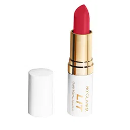 MyGlamm LIT Satin Matte Lipstick - Russian Doll-image-21