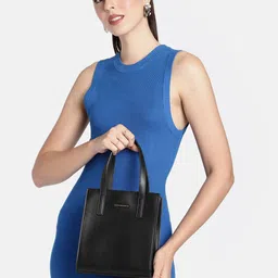 Van Heusen Structured Handheld Bag image 5
