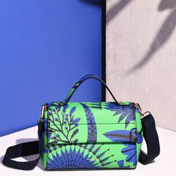 Accessorize Floral Printed Structured Satchel-10