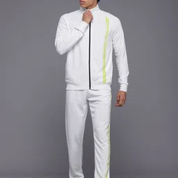 HRX by Hrithik Roshan Striped Detail Rapid-Dry Running Zip-Up Tracksuit-image-76