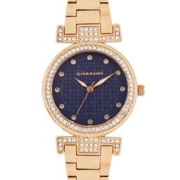 GIORDANO Women Navy Blue Analogue Watch A2057-55-41