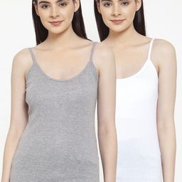 Friskers Women Pack of 2 Solid Camisoles H-02-04-S-image-29