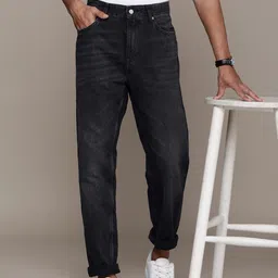 Calvin Klein Jeans Men Pure Cotton Tapered Fit Light Fade Mid-Rise Jeans-picture-47