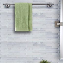 MASPAR Set Of 2 Green 550 GSM Hand Towels-10