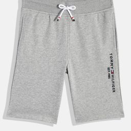 Tommy Hilfiger Boys Solid Regular Fit Mid-Rise Knitted Core Essential Regular Shorts-image-1