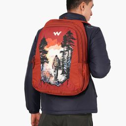 Wildcraft Unisex Graphic Printed Backpack with Compression Straps-5