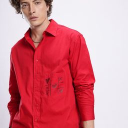 glitchez Conversational Printed Oversized Shirt-image-38