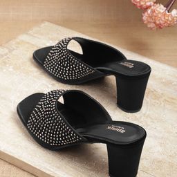 Anouk Embellished Party Block Heels-0