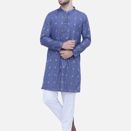 Kuons Avenue Men Ethnic Motifs Printed Kurta-image-48