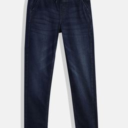 Allen Solly Junior Boys Jogger Light Fade Stretchable Jeans-98