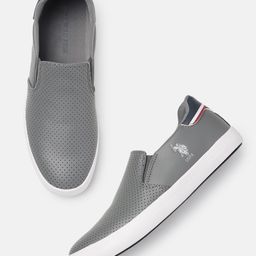 U.S. Polo Assn. Men CAMPBELL 3.0 Perforations Slip-On Sneakers-11
