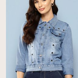 Aarika Washed Lightweight Denim Jacket-image-20