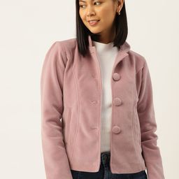 Leather Retail Women Lightweight Tailored Velvet Jacket-56