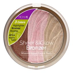 Nicka K New York Sheer & Glow Mauve Soleil Mineral-Based Bronzer MP514-26