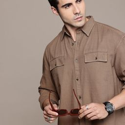 The Roadster Life Co. Classic Relaxed Fit Pure Cotton Casual Shirt-picture-13