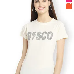 Fabflee Women Multicoloured 3 Printed T-shirt-picture-2