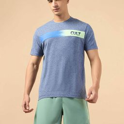 CULT Men Navy Cult Graphic COMFORtech T-shirt-picture-7